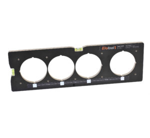 Bohrschablone Steckdosen Hohlwanddosen easy x3+91